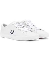 Fred Perry - Baseline Sneakers Bianche - Lyst