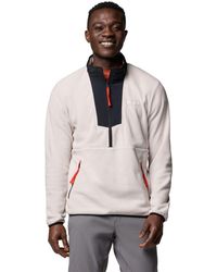 Columbia - Sequoia Grove Half Zip Fleece Polyester Zip Neck Pullovers - Lyst