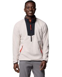Columbia - Sequoia Grove Half Zip Fleece Polyester Zip Neck Pullovers - Lyst