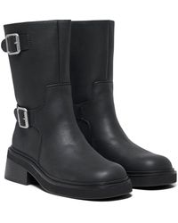 ONLY - Butter-2 Polyurethane Heeled Mid Calf Boots - Lyst