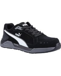 PUMA - Airtwist Low S3 Suede Safety Sneakers - Lyst