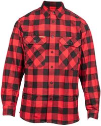 Hard Yakka - Long Sleeve Check Flannel Cotton Casual Shirt - Lyst
