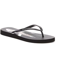 calvin klein flip flops sale