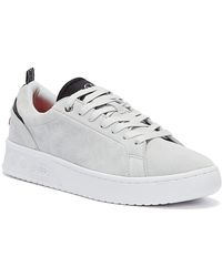 womens white ellesse trainers