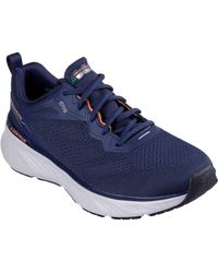 Skechers - Edgeride Exxo Baskets En Textile Bleu /Orange - Lyst
