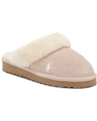 ralph lauren ladies slippers