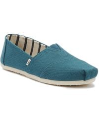 meuf capri blue canvas platform women's espadrilles