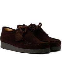 TOWER London - Apache Suède Bruine Veterschoenen - Lyst