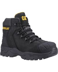 CAT Safety - Caterpillar Everett S3 Wp Leather Safety Boots - Lyst