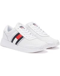 tommy hilfiger men white sneakers