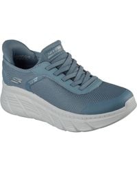 Skechers - Bobs Flex Hi Linear Force Textil Damen Sneaker - Lyst