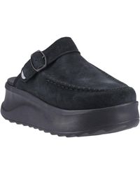HEYDUDE - Delray Suede Clogs - Lyst