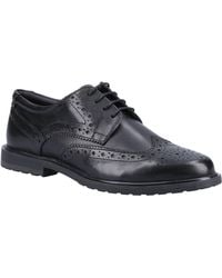 Hush Puppies - Verity Scarpe Nere Stringate Brogue Da Donna - Lyst