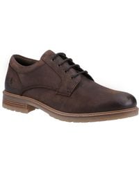 Hush Puppies - Richie Leather Lace-Up Shoes - Lyst