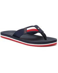 tommy hilfiger flip flops mens sale