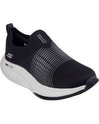 Skechers - Go Walk Max Walker Sally 125052-Bkw Slip On Shoes - Lyst