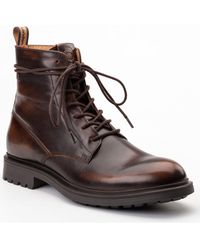 Base London - Brunel Leather Ankle Boots - Lyst