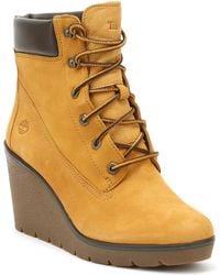 womens timberland wedges