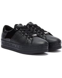 black guess trainers womens