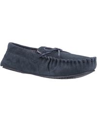 Hush Puppies - Clyde Suede Slippers - Lyst