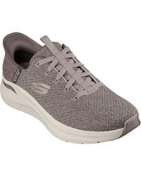 Skechers - Arch Fit 2.0 Look Ahead 232462-Tpe Taupe Lace Up Shoes - Lyst
