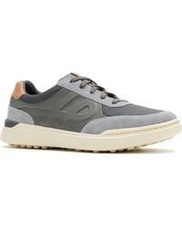 Hush Puppies - Wes Hp Sneaker Suede Charcoal Trainers - Lyst