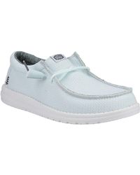 HEYDUDE - Wally Sport Mesh Scarpe Da Barca Per Uomo "Skyline" - Lyst