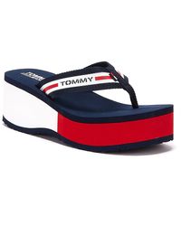 Tommy Hilfiger Flip-flops and slides for Women - Up to 60% off at Lyst.com