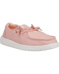 HEYDUDE - Wendy Canvas 100% Cotton Shoes - Lyst