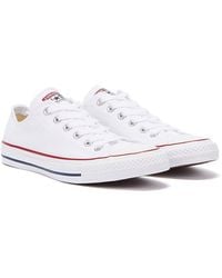 Converse All Star Low Canvas Trainers - White