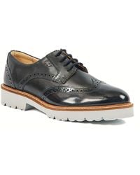 Pod - Kortney Leather Patent Brogues Shoes - Lyst