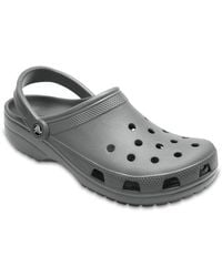 Crocs™ - Classic Croslite Rubber Slate Clogs - Lyst