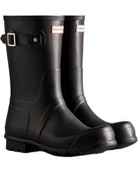 HUNTER - Original Short Wellington Boots - Lyst