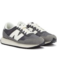 New Balance 237 / White Sneakers - Grey