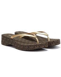 Michael Kors Flats for Women - Up to 86% off at Lyst.com