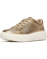 Fitflop - Rtg Leder Platino Sneaker - Lyst