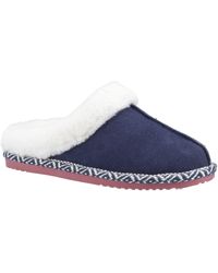 Hush Puppies - Amara Suede Slippers - Lyst