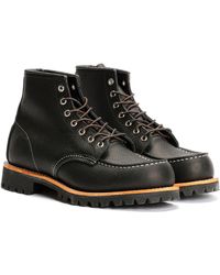 Red Wing - Wing 2949 Roughneck 6" Moc Toe Work Leather Boots - Lyst