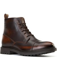 Base London - Boulton Leather Ankle Boots - Lyst