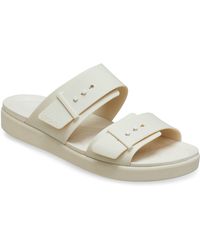 Crocs™ - Brooklyn Buckle Sandales En Pierre De Sable - Lyst