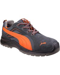 PUMA - Omni Flash Low Lace Up Safety Trainer - Lyst