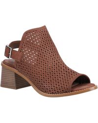 Hush Puppies - Louise Heeled Leather Heels - Lyst
