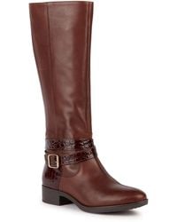 Geox - D Felicity A Knee High Boots - Lyst