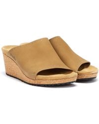 wedge birkenstock style sandals