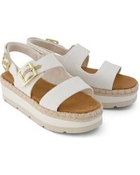TOMS - Giana Textile Beachside Sandals - Lyst