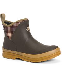 Muck Boot - Originals Ankle Rubber/Plaid/Gum Wellington Boots - Lyst