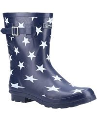 Cotswold - Badminton Rubber Star Slim Fit Wellington Boots - Lyst