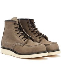 Red Wing Classic moc toe schiefere stiefel - Braun