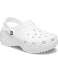 Crocs™ - Classic Platform Synthetic Clogs - Lyst