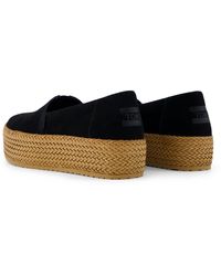 TOMS - Valencia Espadrillas Nere Da Donna - Lyst